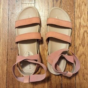 Lucky Brand Dilane Ankle Strap Sandals